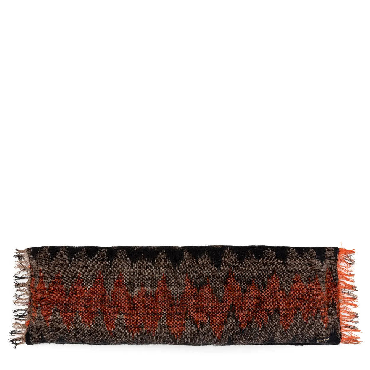 Oh My Gee Kussenhoes Zwart Oranje 40x40